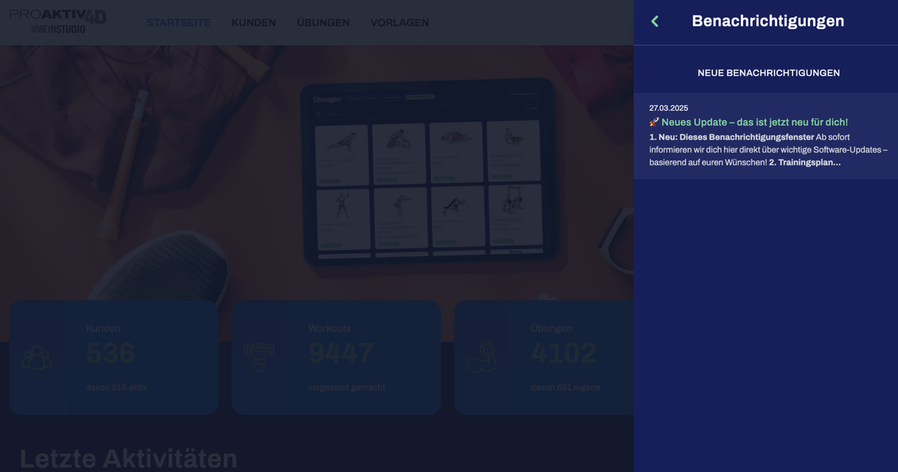 Benachrichtigungsfenster